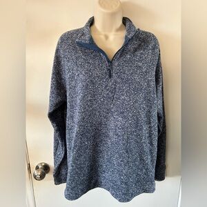 Old Navy Blue Zip-Up Sweater M
